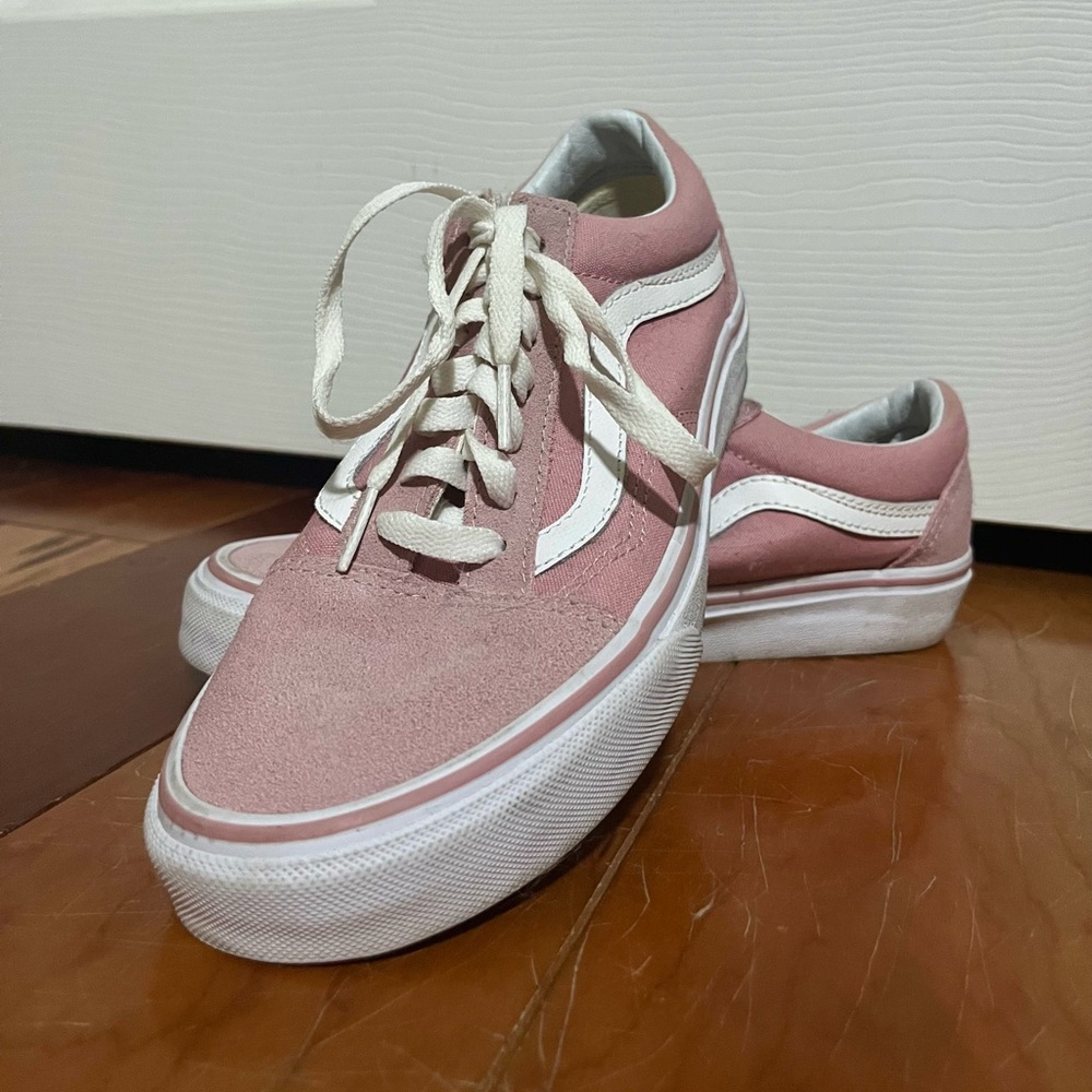 Dusty Pink Old Skool Vans